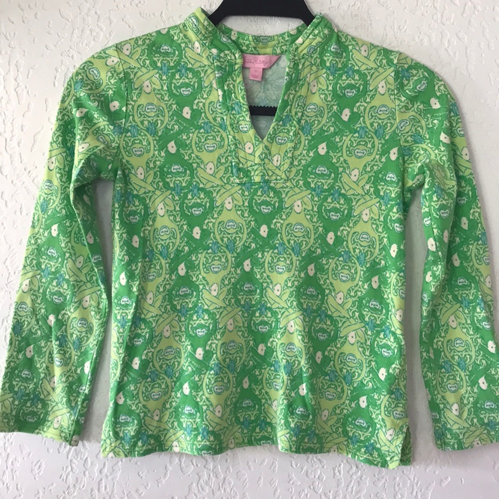 Lilly Pulitzer size 12 (runs like an 8) monkey top
